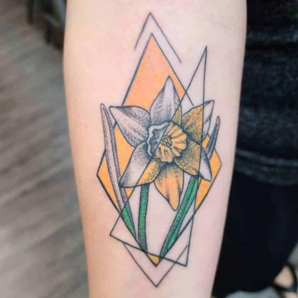 60 Daffodil Tattoo designs with Meanings