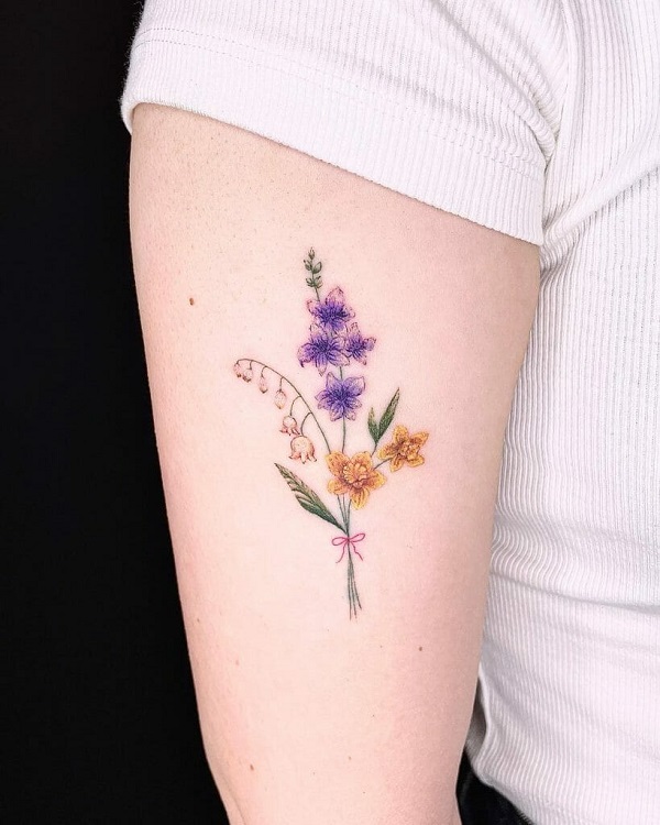 60 Daffodil Tattoo designs with Meanings