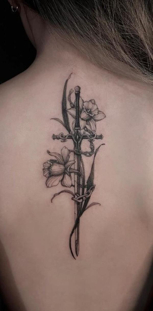 60 Daffodil Tattoo designs with Meanings