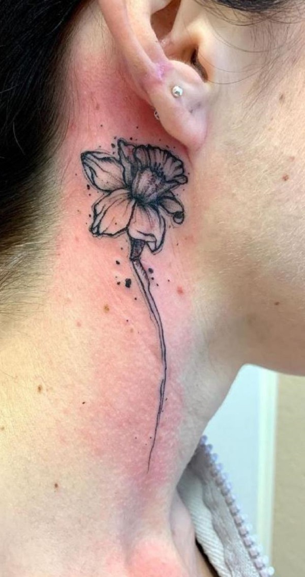 60 Daffodil Tattoo designs with Meanings