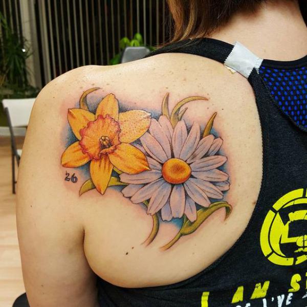 60 Daffodil Tattoo designs with Meanings