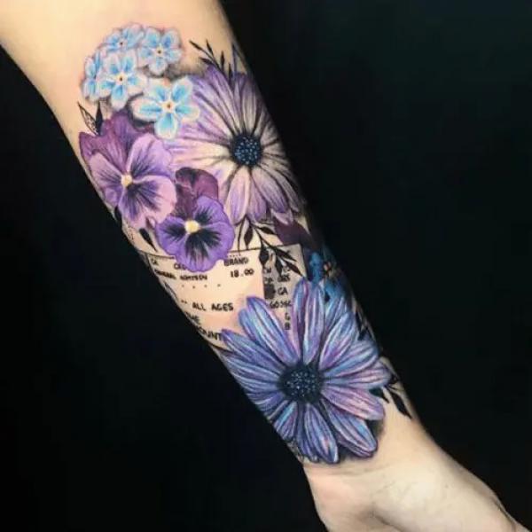 120 Daisy Tattoo Designs with Meanings