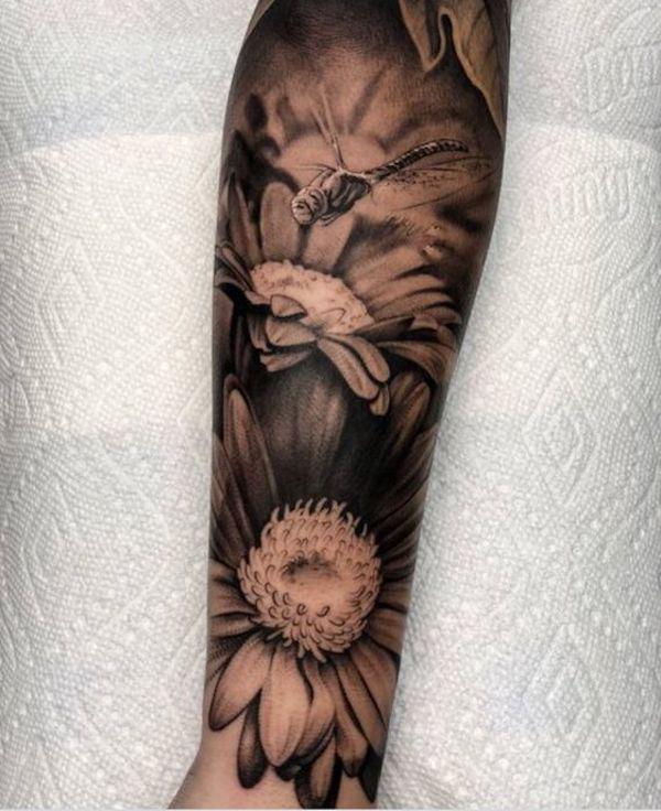 120 Daisy Tattoo Designs with Meanings