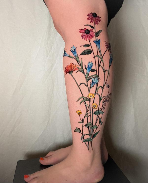 120 Daisy Tattoo Designs with Meanings