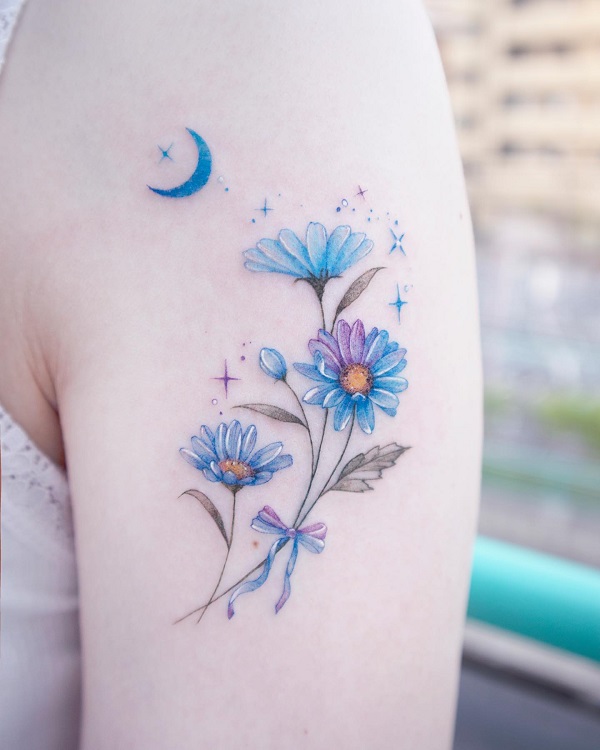 120 Daisy Tattoo Designs with Meanings