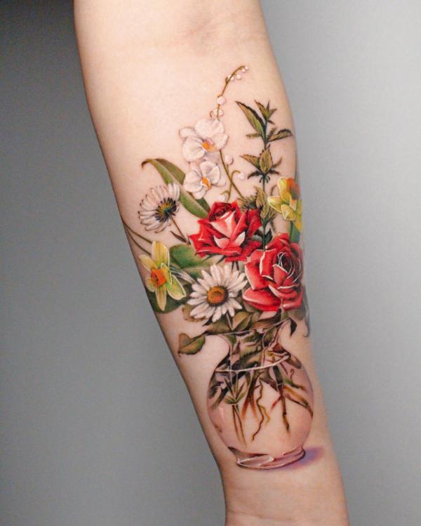 120 Daisy Tattoo Designs with Meanings