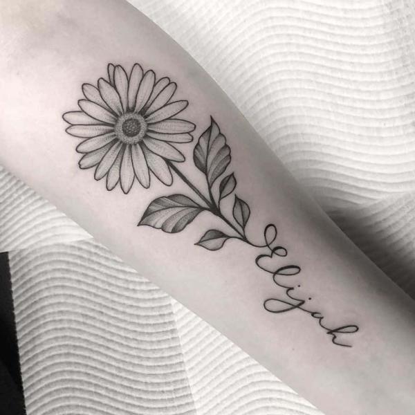 120 Daisy Tattoo Designs with Meanings