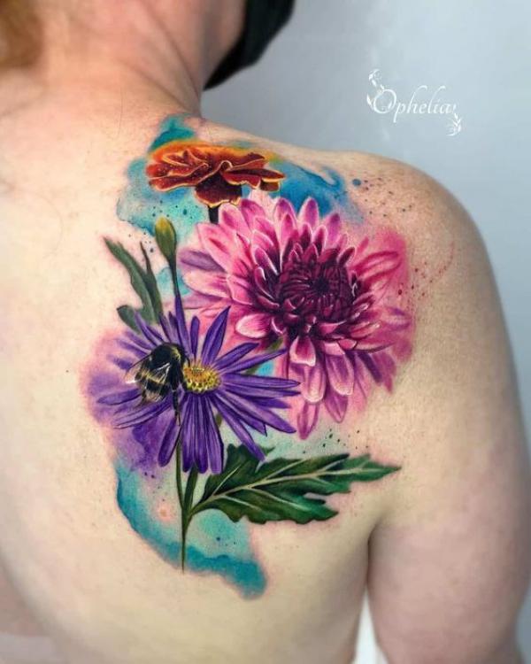 120 Daisy Tattoo Designs with Meanings