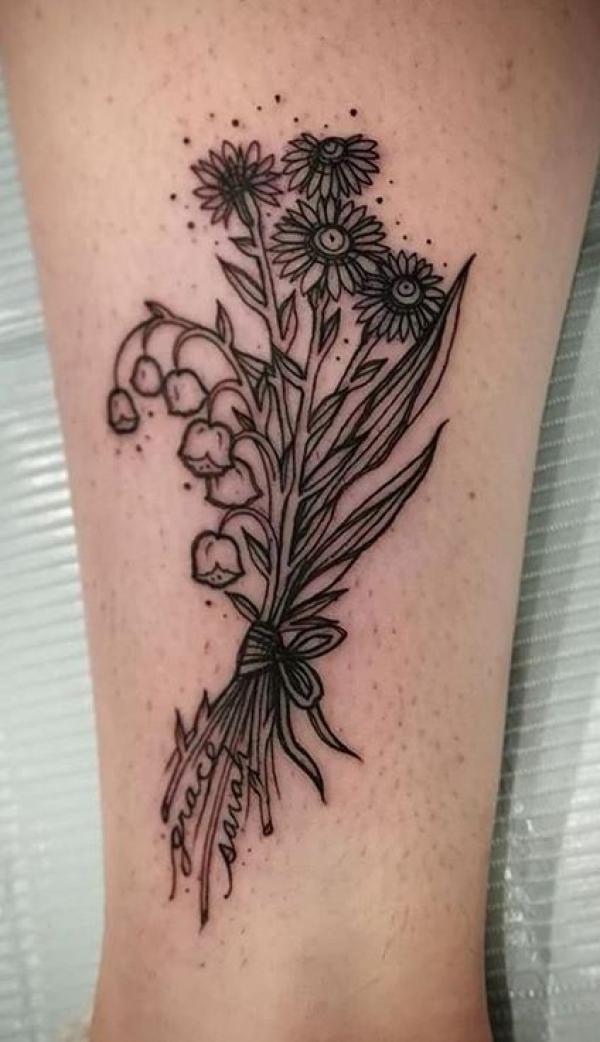 120 Daisy Tattoo Designs with Meanings