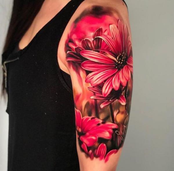 120 Daisy Tattoo Designs with Meanings