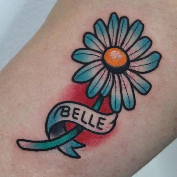 120 Daisy Tattoo Designs with Meanings