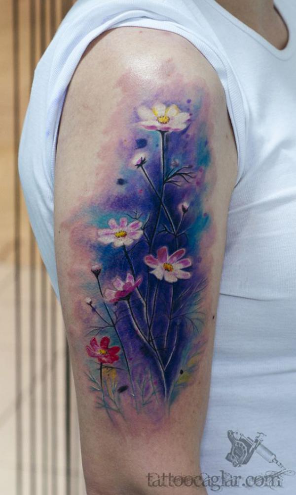 120 Daisy Tattoo Designs with Meanings