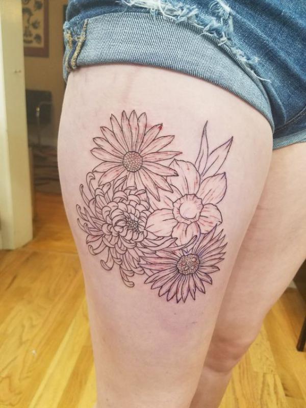 120 Daisy Tattoo Designs with Meanings