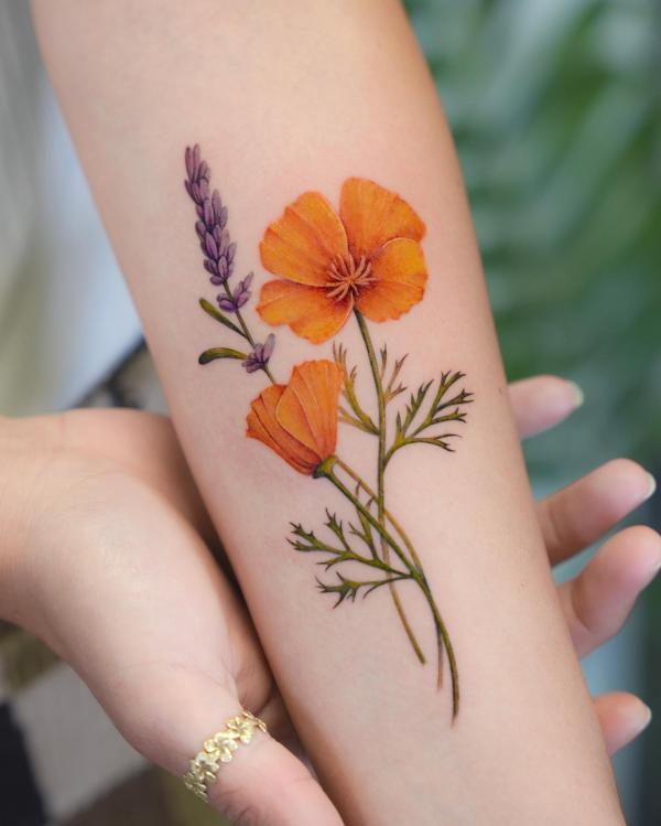 Lavender Tattoo: A Blend of Beauty and Meaning