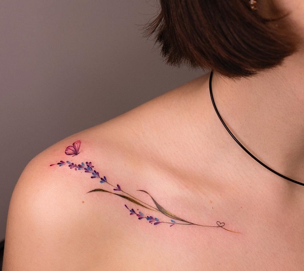 Lavender Tattoo: A Blend of Beauty and Meaning