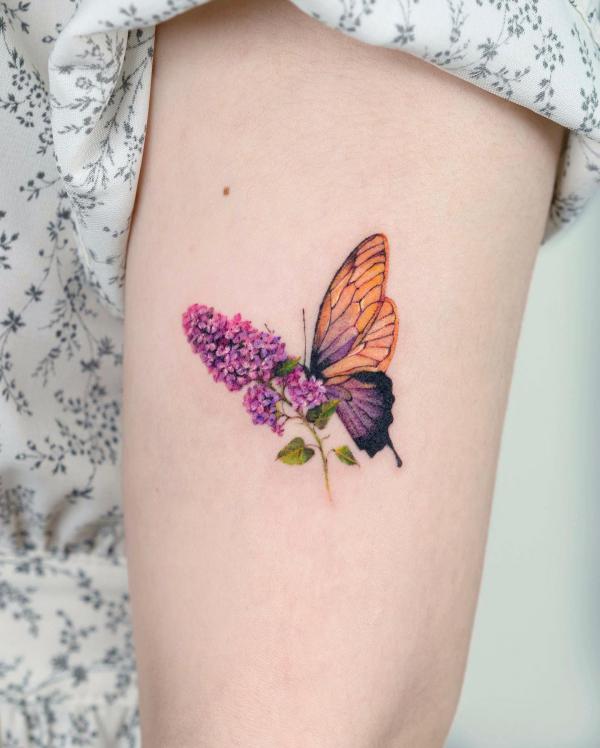 Lavender Tattoo: A Blend of Beauty and Meaning