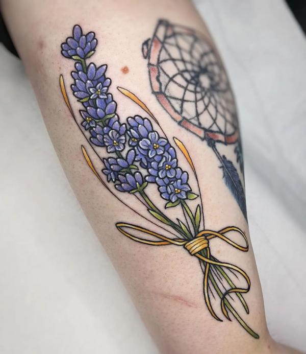 Lavender Tattoo: A Blend of Beauty and Meaning