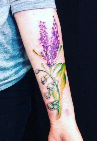 Lavender Tattoo: A Blend of Beauty and Meaning