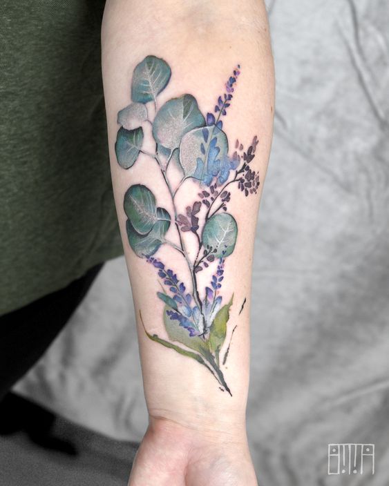 Lavender Tattoo: A Blend of Beauty and Meaning