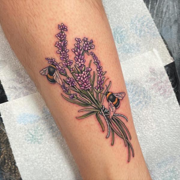 Lavender Tattoo: A Blend of Beauty and Meaning