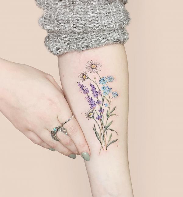 Lavender Tattoo: A Blend of Beauty and Meaning