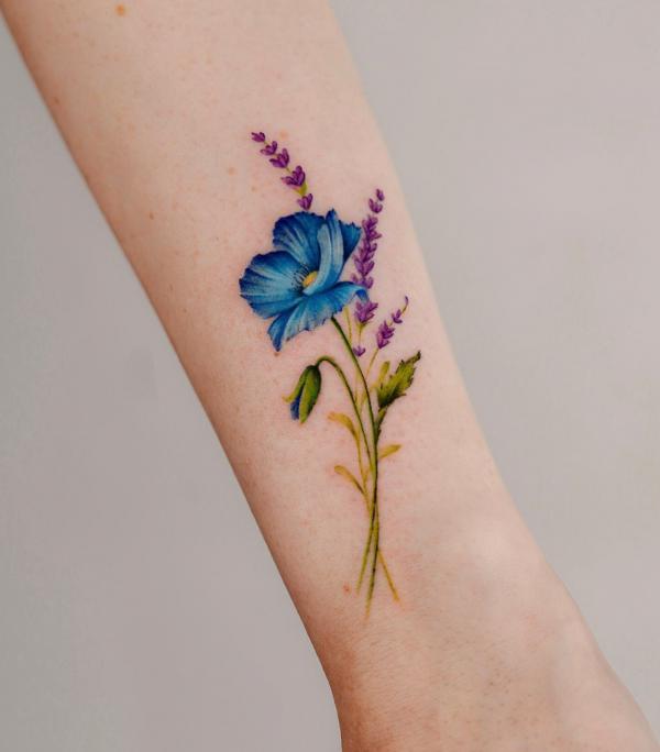 Lavender Tattoo: A Blend of Beauty and Meaning