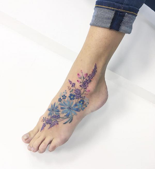 Lavender Tattoo: A Blend of Beauty and Meaning