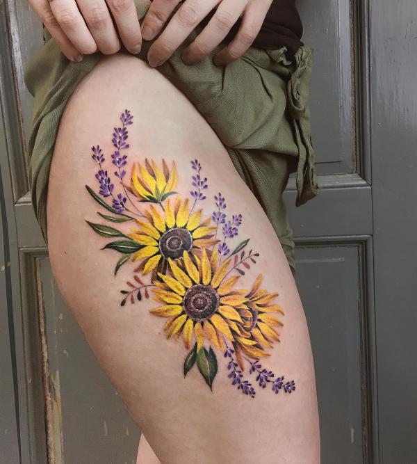 Lavender Tattoo: A Blend of Beauty and Meaning