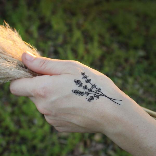 Lavender Tattoo: A Blend of Beauty and Meaning