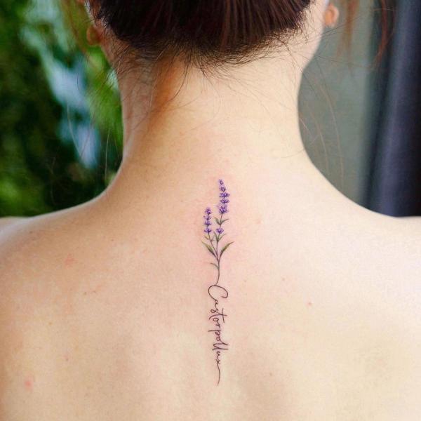 Lavender Tattoo: A Blend of Beauty and Meaning