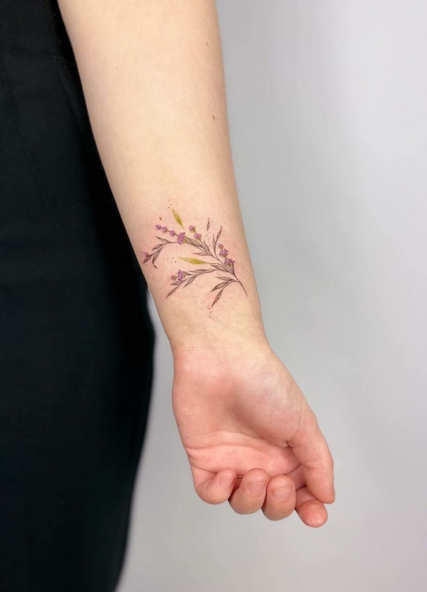 Lavender Tattoo: A Blend of Beauty and Meaning