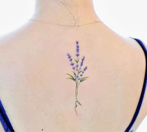 Lavender Tattoo: A Blend of Beauty and Meaning