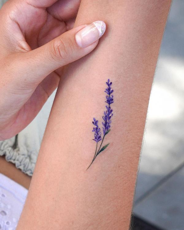 Lavender Tattoo: A Blend of Beauty and Meaning