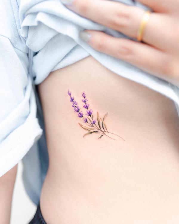 Lavender Tattoo: A Blend of Beauty and Meaning