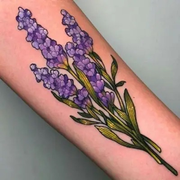 Lavender Tattoo: A Blend of Beauty and Meaning