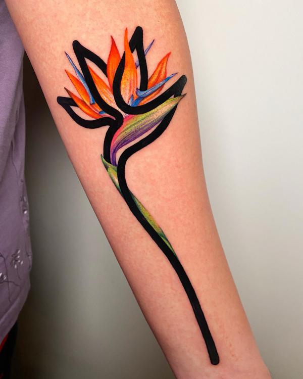 Bird of Paradise Tattoo: Embodying Exotic Beauty and Freedom