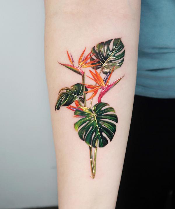 Bird of Paradise Tattoo: Embodying Exotic Beauty and Freedom