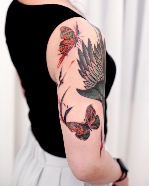 Bird of Paradise Tattoo: Embodying Exotic Beauty and Freedom
