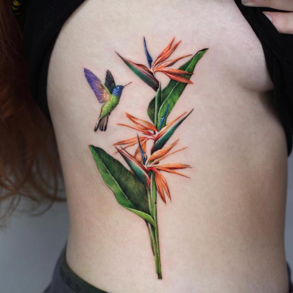 Bird of Paradise Tattoo: Embodying Exotic Beauty and Freedom