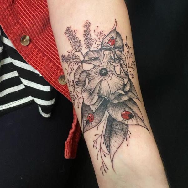 60+ ladybug tattoo Designs with Meanings
