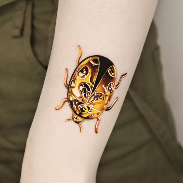 60+ ladybug tattoo Designs with Meanings
