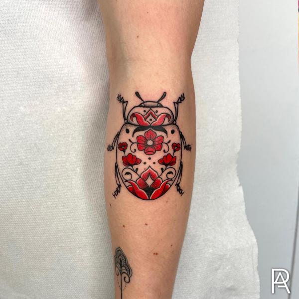 60+ ladybug tattoo Designs with Meanings