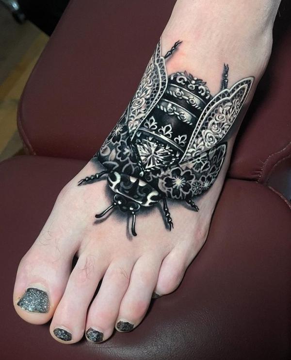 60+ ladybug tattoo Designs with Meanings