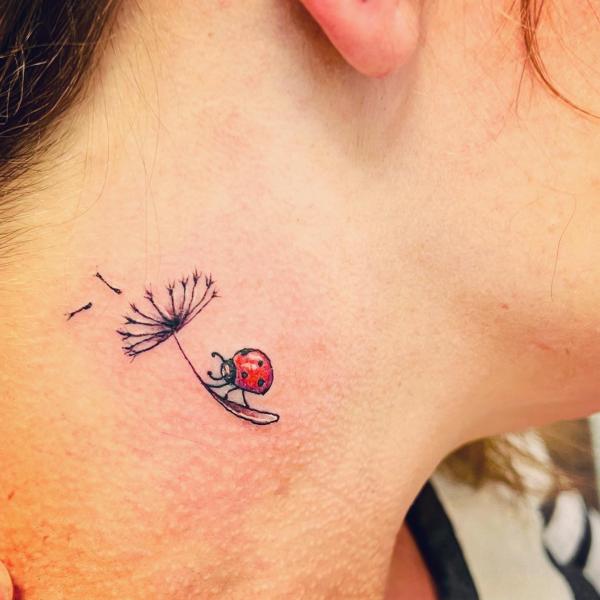 60+ ladybug tattoo Designs with Meanings