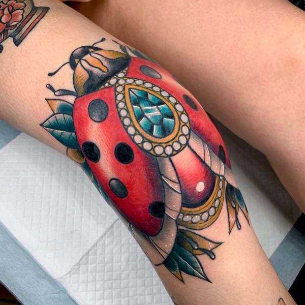 60+ ladybug tattoo Designs with Meanings