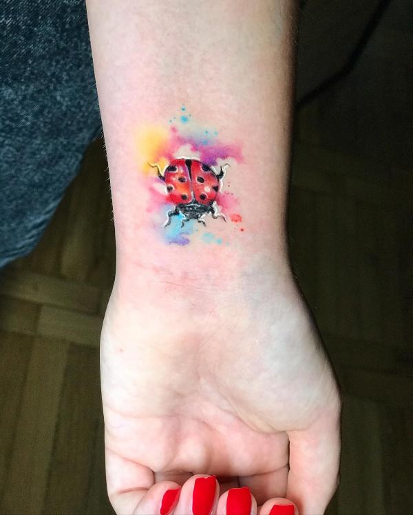 60+ ladybug tattoo Designs with Meanings