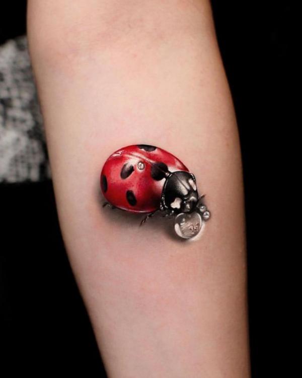 60+ ladybug tattoo Designs with Meanings