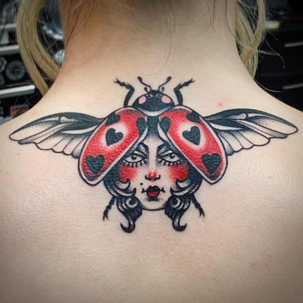 60+ ladybug tattoo Designs with Meanings
