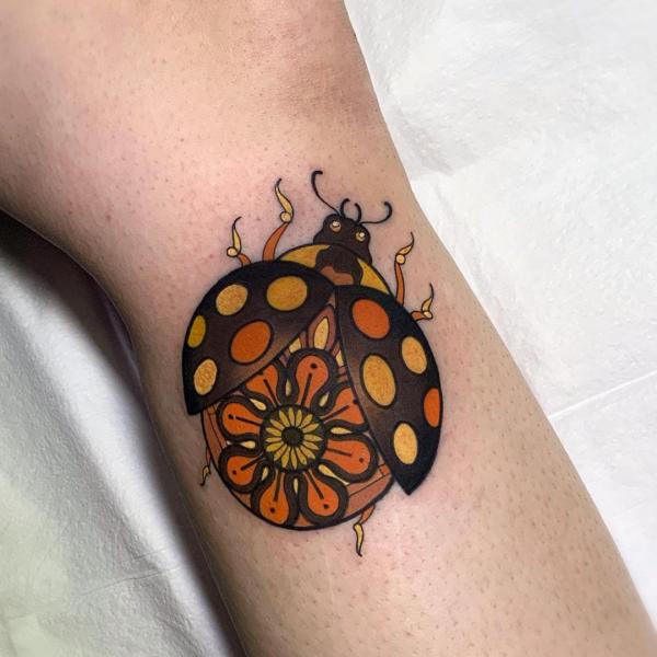 60+ ladybug tattoo Designs with Meanings