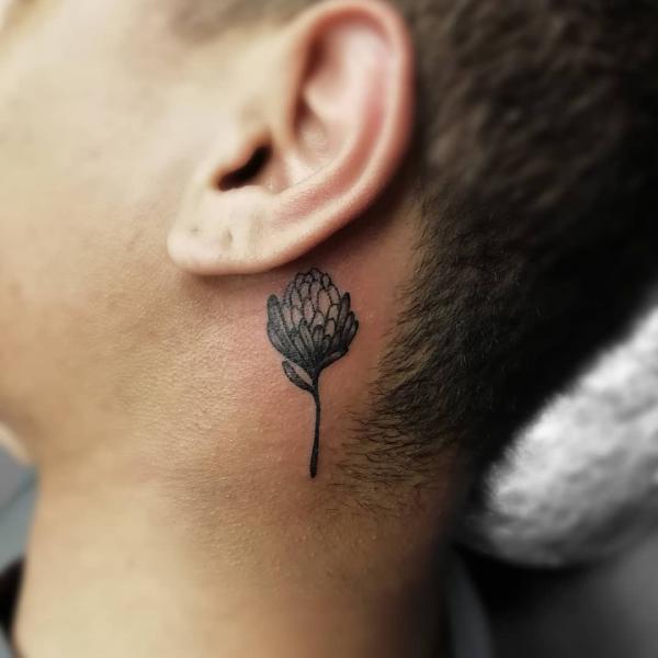30 Beautiful Protea Tattoo Designs with Meaning